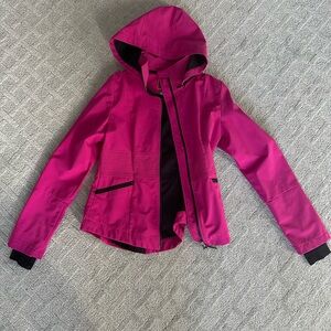 Asmar Equestrian Pink Rain Jacket Sz XS